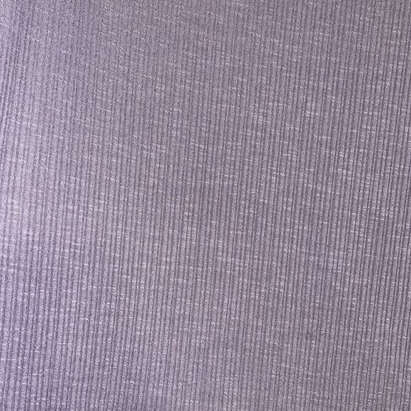 Short sleeve ribbed, v neck, ribbed shirt - Picture 2 of 4